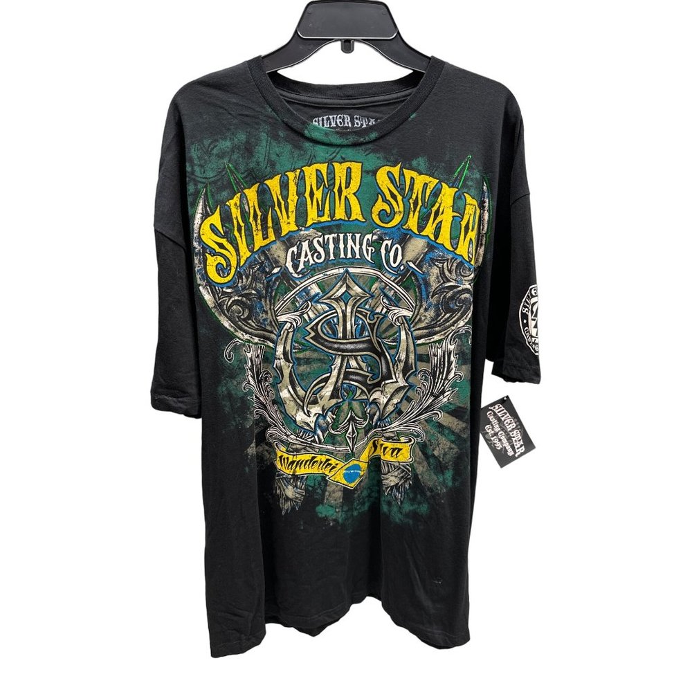 NEW Old Stock Wanderlei Silva Silver Star UFC Walk Out Shirt XXL